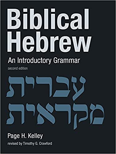 Page H. Kelley: Biblical Hebrew an introductory grammar; wyd. William B. Eerdmans 1992