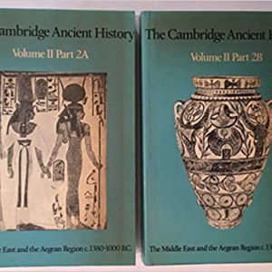 The Cambridge Ancient History; wyd. Cambridge UP 1975