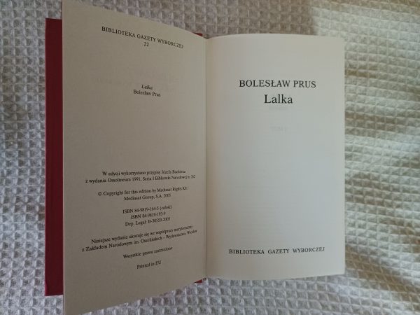 Lalka - Bolesław Prus